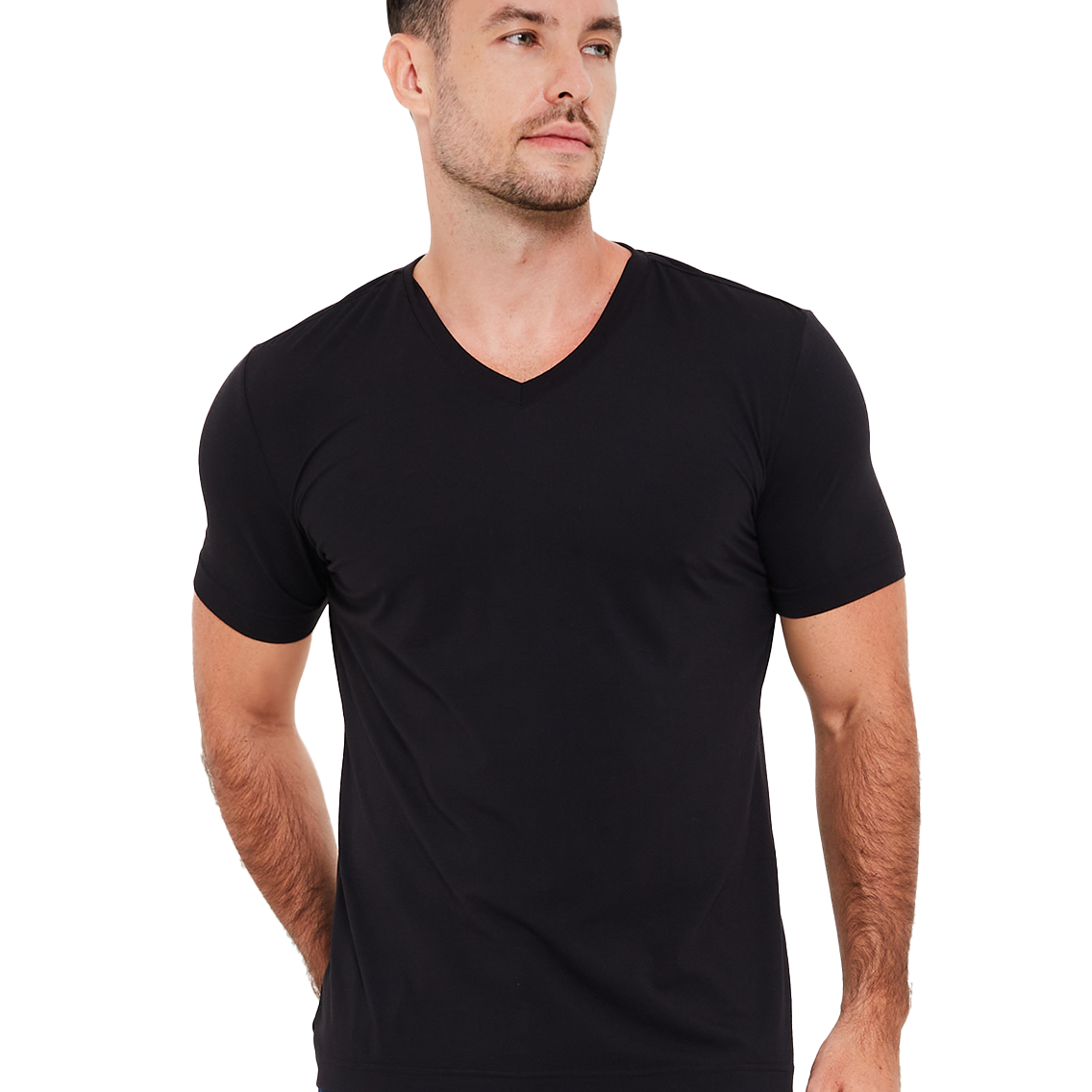 Re:Luxe Essential V-Neck - Classic Fit