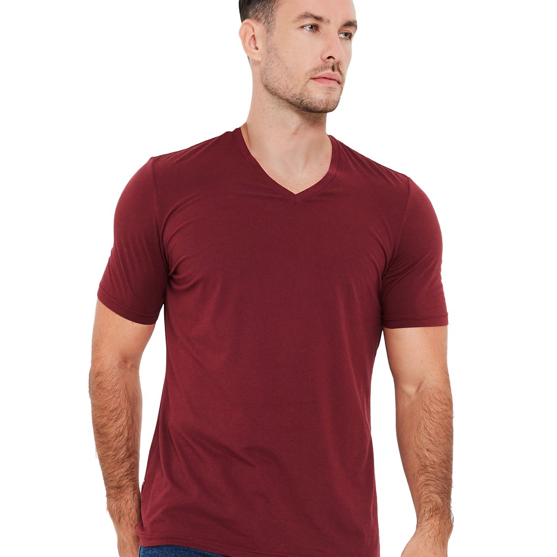 Re:Luxe Essential V-Neck - Classic Fit